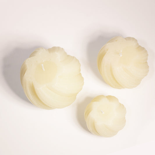 Set 3 Esferas Blancas