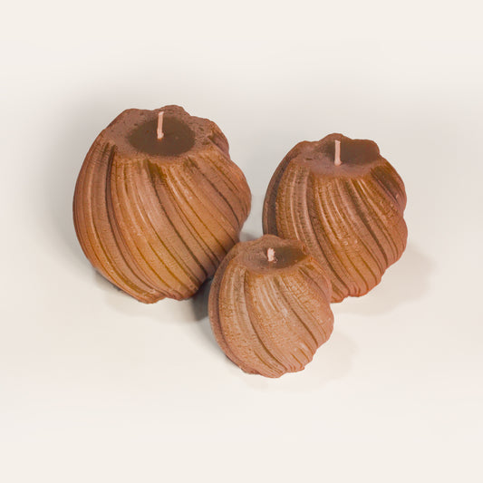 Set 3 Esferas Caramelo