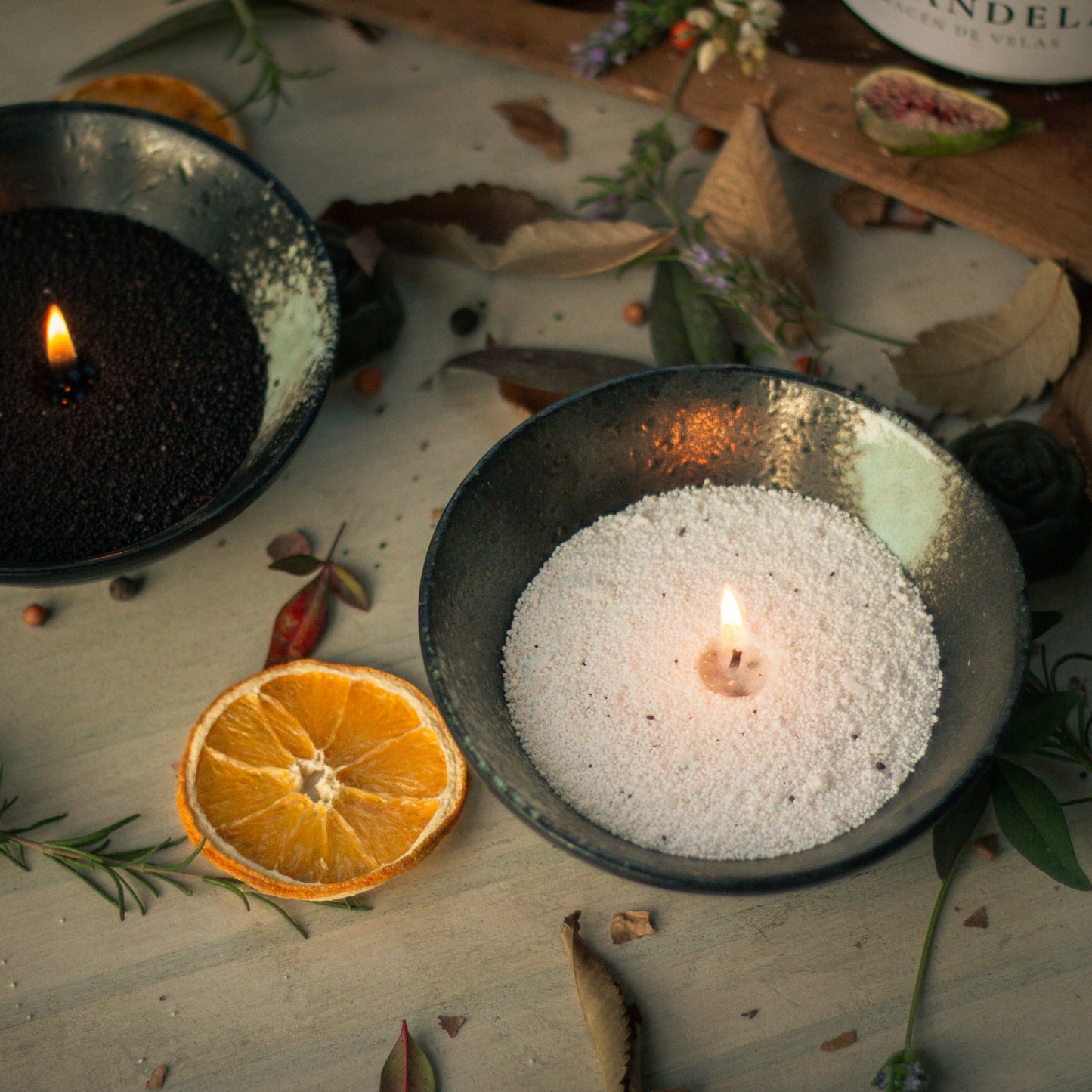 Velas de Cera de Arena
