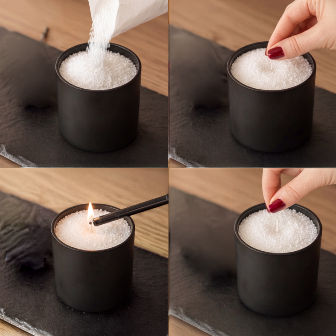 Velas de Cera de Arena